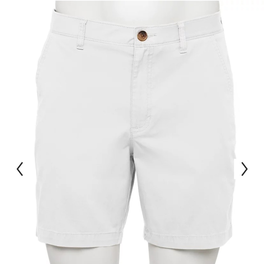 Men’s Croft & Barrow 7.5 in Classic front shorts
